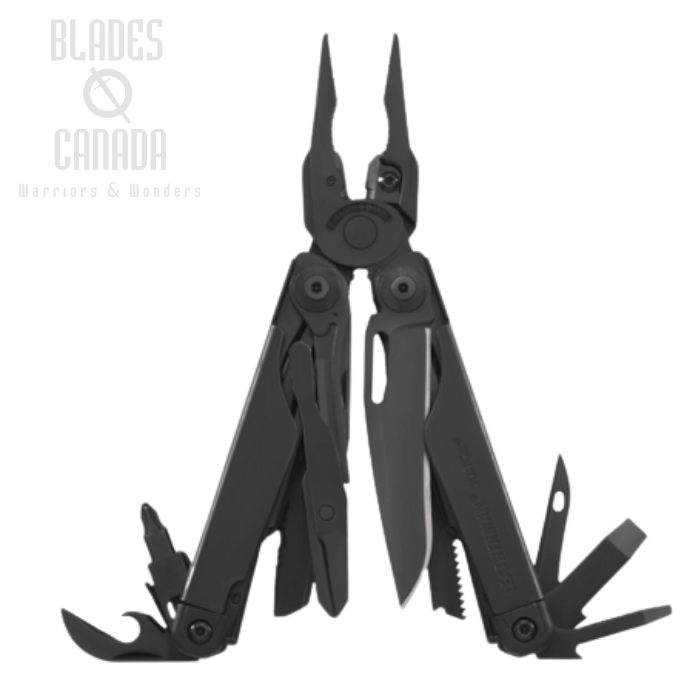 Leatherman SURGE, Black with Nylon Sheath, L831334