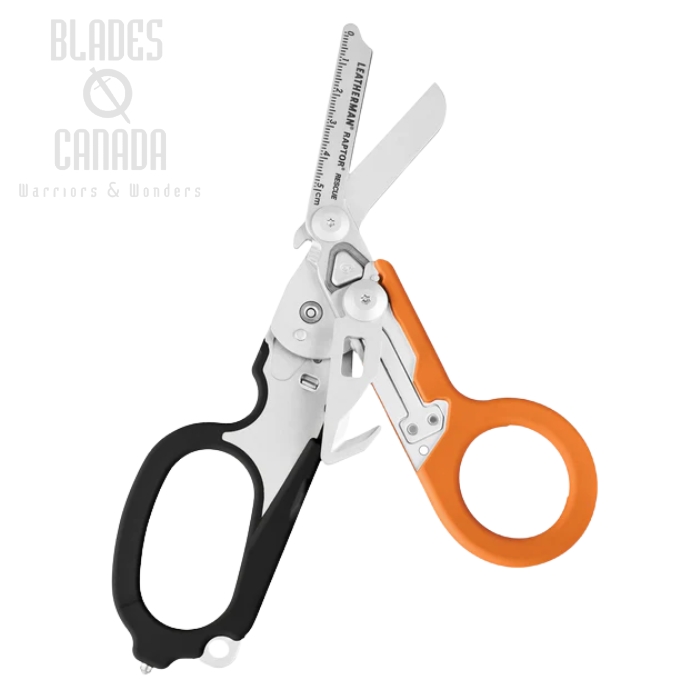 Leatherman Raptor Rescue Folding Sheers, Black and Orange, 832170
