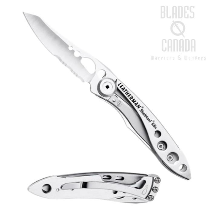 Leatherman Skeletool KBX Folder - Stainless Steel, 832382