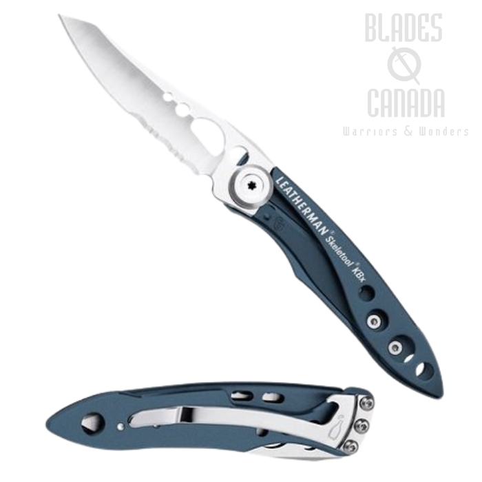 Leatherman Skeletool KBX Folder - Denim Blue, 832383