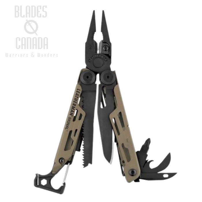 Leatherman SIGNAL with Nylon Sheath - Coyote Tan, 832404