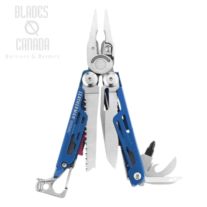 Leatherman SIGNAL with Nylon Sheath - Cobalt Blue, 832741