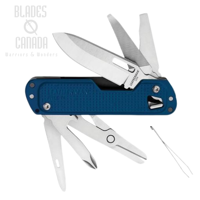 Leatherman FREE T4 Multitool - Navy Blue, 832879