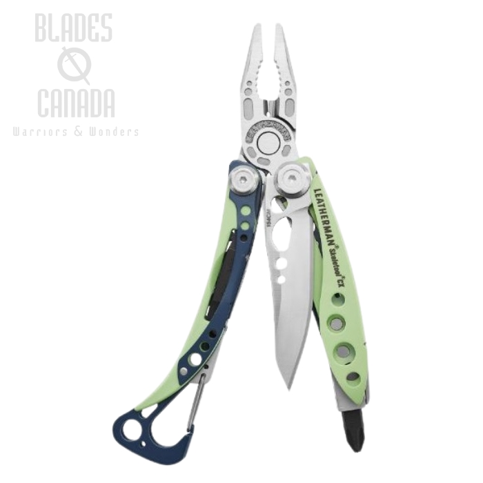 Leatherman Skeletool CX Multitool, 154CM, Verdant Green, 833123