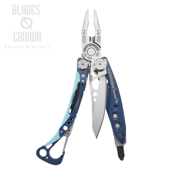 Leatherman Skeletool CX Multitool, 154CM, Nightshade Blue, 833127