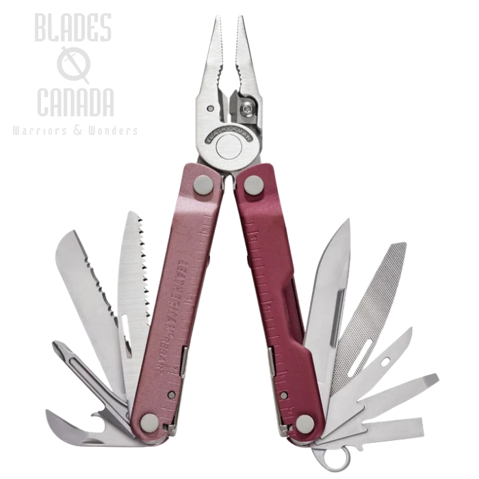 Leatherman Rebar Multitool - Heathered Cranberry, 833317