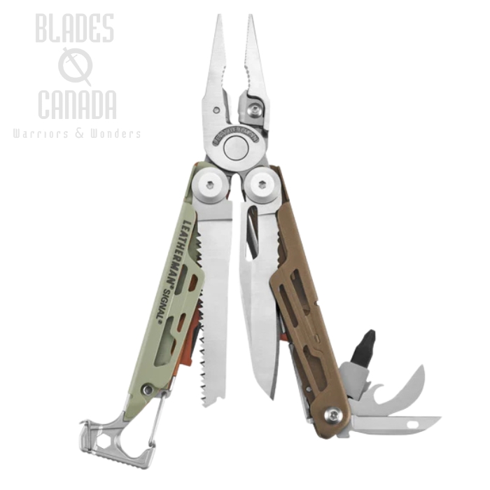 Leatherman SIGNAL Multitool, Mesa Verde with Nylon Sheath, 833321