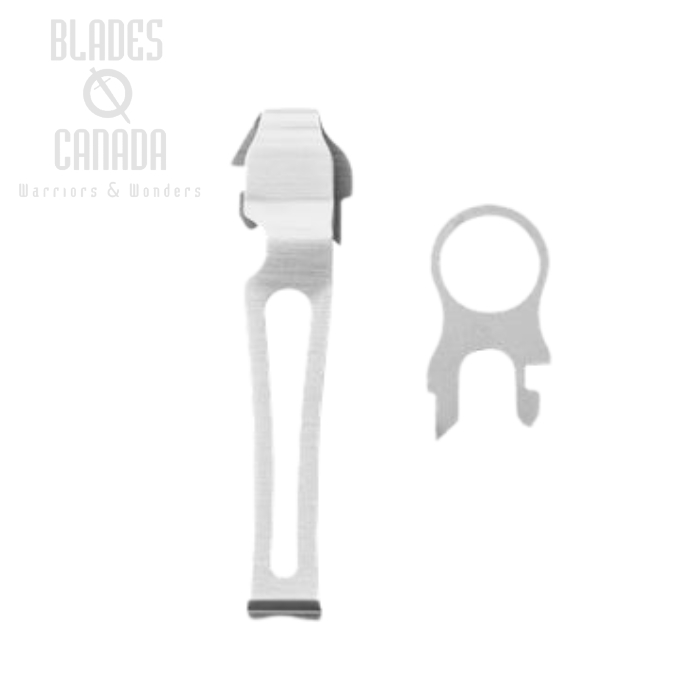 Leatherman Pocket Clip And Lanyard Ring - Silver, 934850