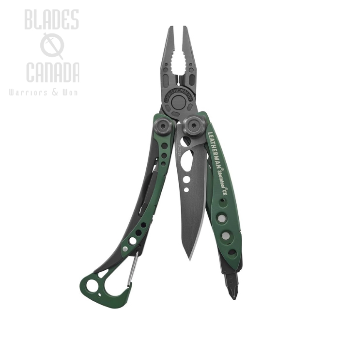 Leatherman Skeletool CX Multitool, 154CM Black, OD Green, 833139