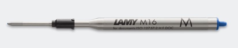 Lamy M16 Ballpoint Pen Refill - Medium - Blue - Click Image to Close