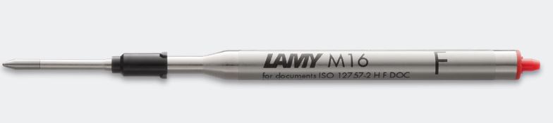 Lamy M16 Ballpoint Pen Refill - Fine - Red