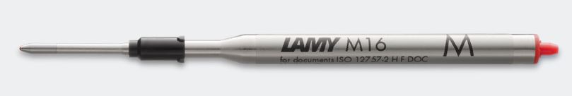 Lamy M16 Ballpoint Pen Refill - Medium - Red