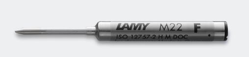 Lamy M22 Mini Ballpoint Refill - Fine - Black - Click Image to Close