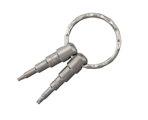 Lion Steel Keyring Torx Bits [#6, #8], KKR 68