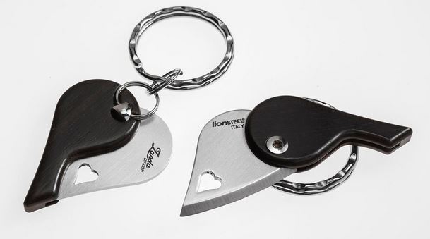 Lion Steel Lionbeat Heart, Ebony Wood, LB EB