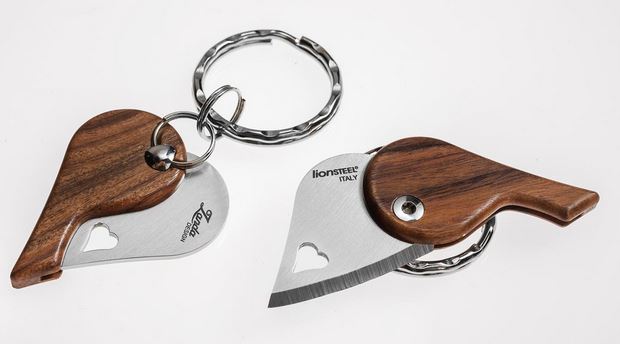 Lion Steel Lionbeat Heart, Santos Wood, LB ST