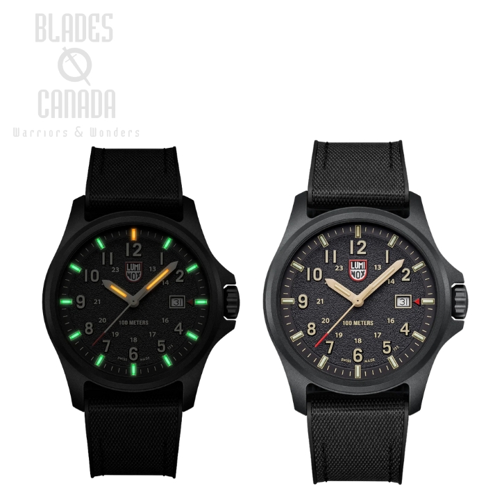 Luminox Atacama Field 1970.SET, Quartz Watch, Black, Rubber Strap, 43MM