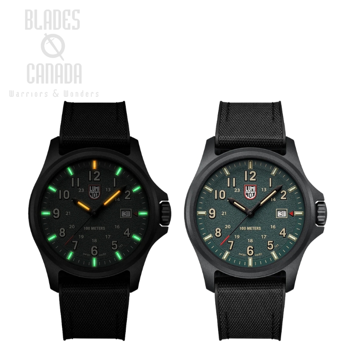 Luminox Atacama Field 1977 XL.1977, Quartz Watch, Green, Rubber Strap, 43MM