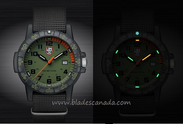 Luminox 0337 Leatherback Sea Turtle Giant 44mm - Green/Black