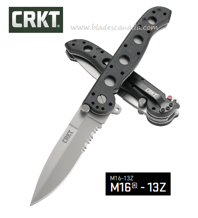 CRKT Carson Flipper Folding Knife, AUS 8, M16-13Z - Click Image to Close
