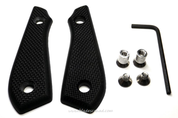 White River Model 1 Bolt-on Handle Kit, Textured G10 Black, BOS-M1-TBL