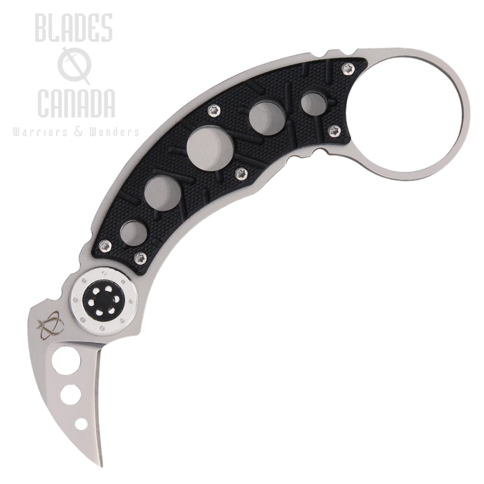 Mantis Mr Smith Karambit Fixed Blade Knife, AUS 8 Black, MKFB