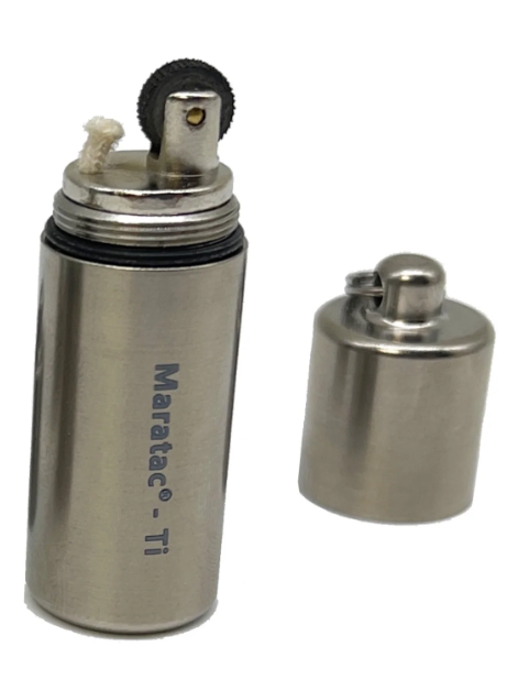 Maratac Peanut Lighter XL Titanium 001