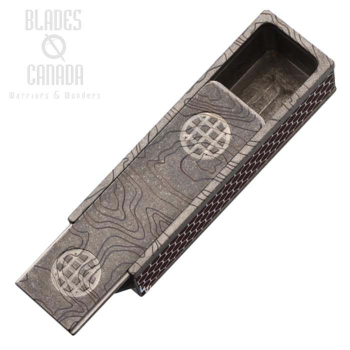 (image for) Maratac Match Slide Box, Titanium, 039