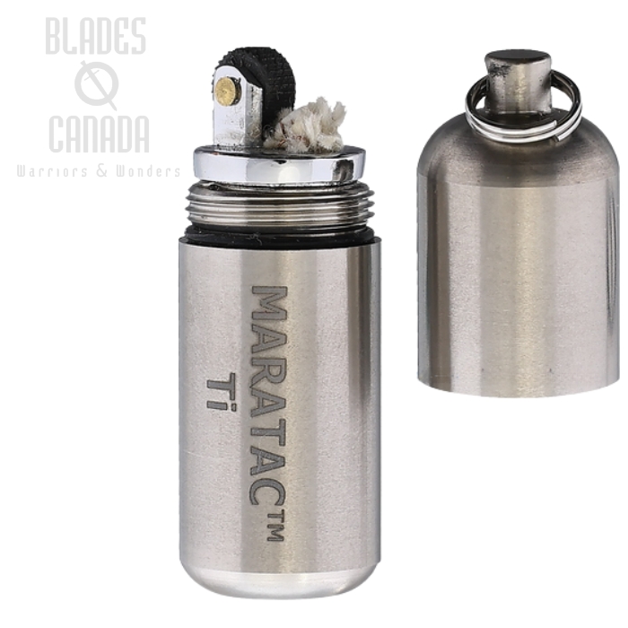 (image for) Maratac Peanut Lighter, Titanium Construction, 041