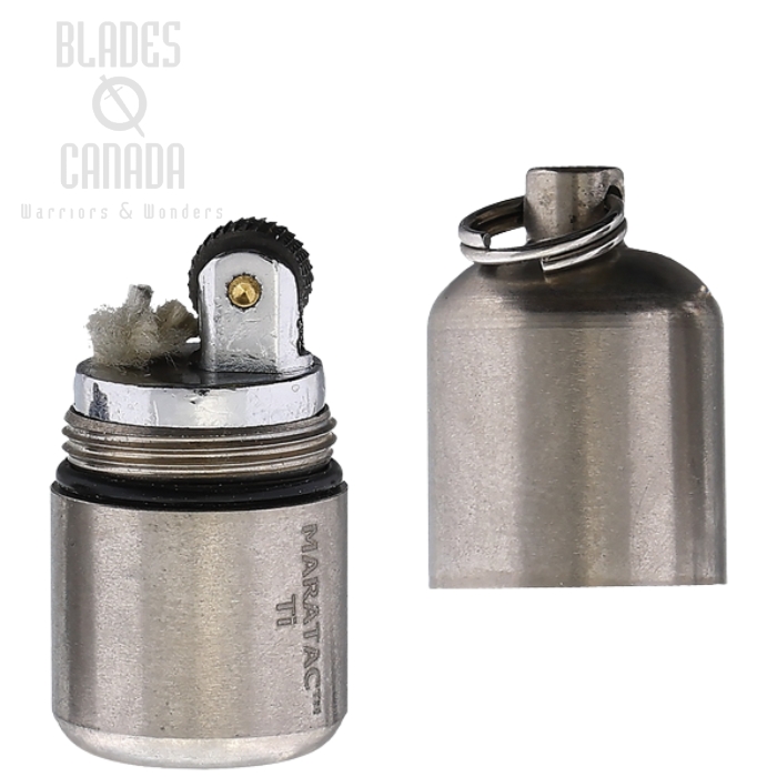 (image for) Maratac Split Pea Lighter, Titanium Construction, 042