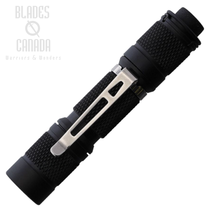 (image for) Maratac Back to Basics Flashlight, Aluminum Black, 220 lumens, MAR089
