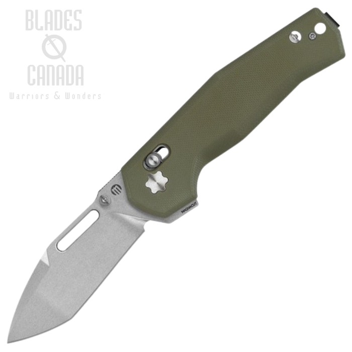 (image for) Maserin 632 CB-1 Folding Knife, MagnaCut Steel, G10 Olive, 632 G10V