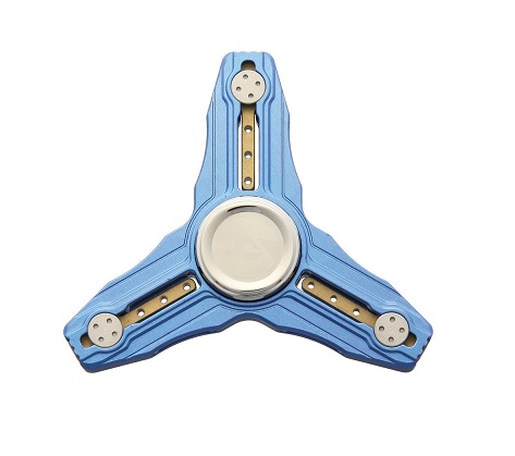 Maxace Andromeda Spinner, Aluminum Blue, MAXMAA02