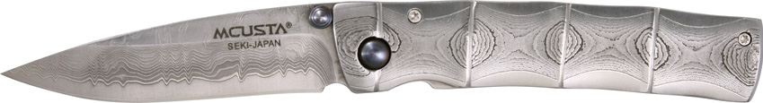 Mcusta Take Folding Knife, Damascus/VG10, MCU33D