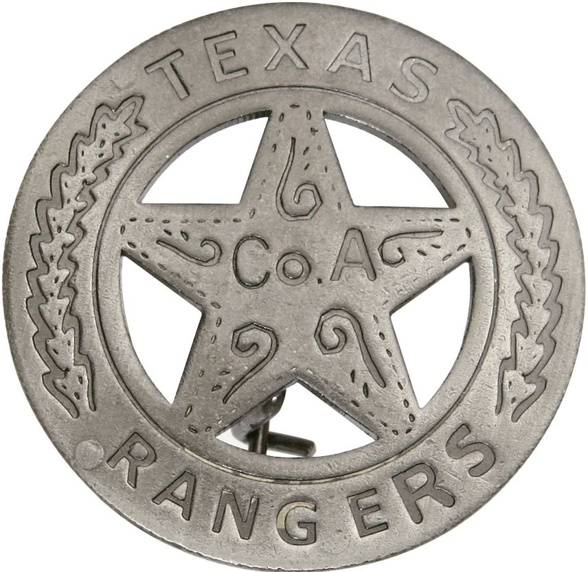 BOTOW Texas Rangers Badge - Click Image to Close