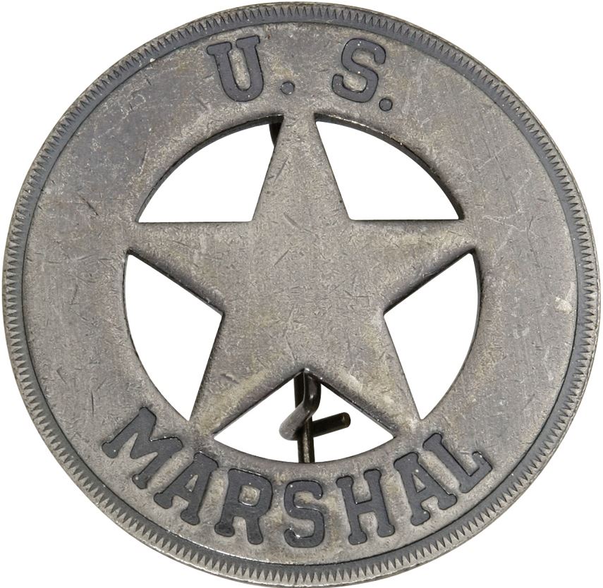 BOTOW US Marshal Round Badge