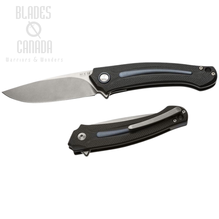 (image for) MKM Arvenis Bohler M390 Blade - G10 With Grey Insert