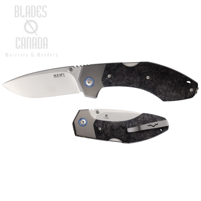 MKM Maniago Hero Folding Knife, M390 Satin, Carbon Fiber, HRCFT (image for) MKM Maniago Hero Folding Knife, M390 Satin, Carbon Fiber, HRCFT