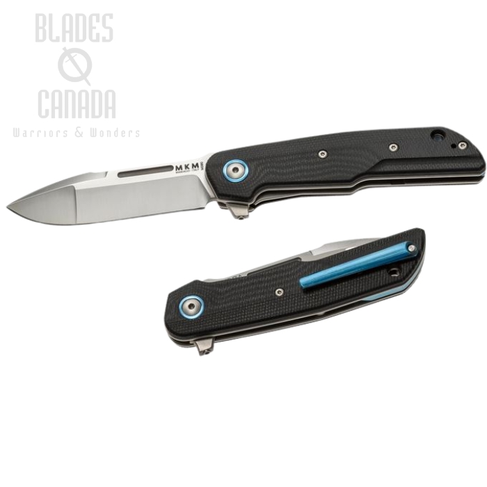 (image for) MKM Clap Folding Knife, M390, G10 Handle, LS01-GBK