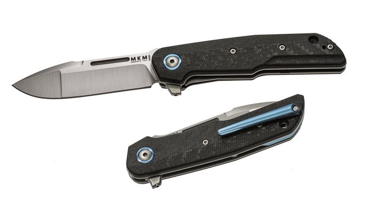 MKM Managio Knives Clap M390 Blade Carbon Fiber Handle LS01-C