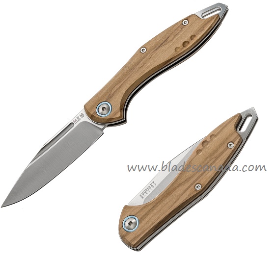 MKM Fara Folding Slip Joint - Olive Wood - Click Image to Close