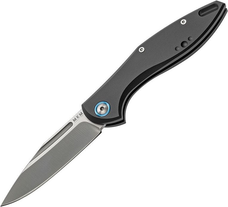 MKM Fara Folding Slip Joint - Black Aluminum MY01-A