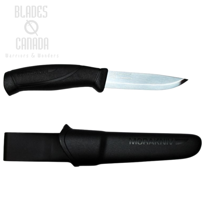 (image for) Morakniv Companion Fixed Blade Knife, Stainlesss, Black, 12141