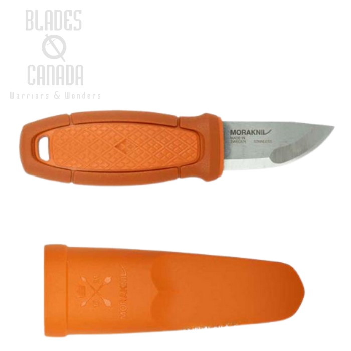 (image for) Morakniv Eldris Fixed Blade Knife, Stainless, Burnt Orange, 13501