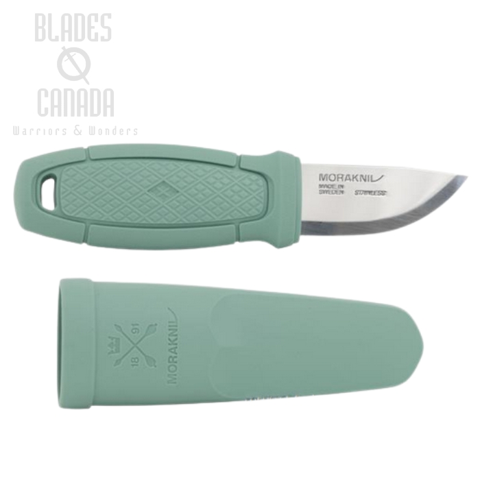 (image for) Morakniv Eldris LightDuty Fixed Blade Knife, Stainless, Mint Green, 13855