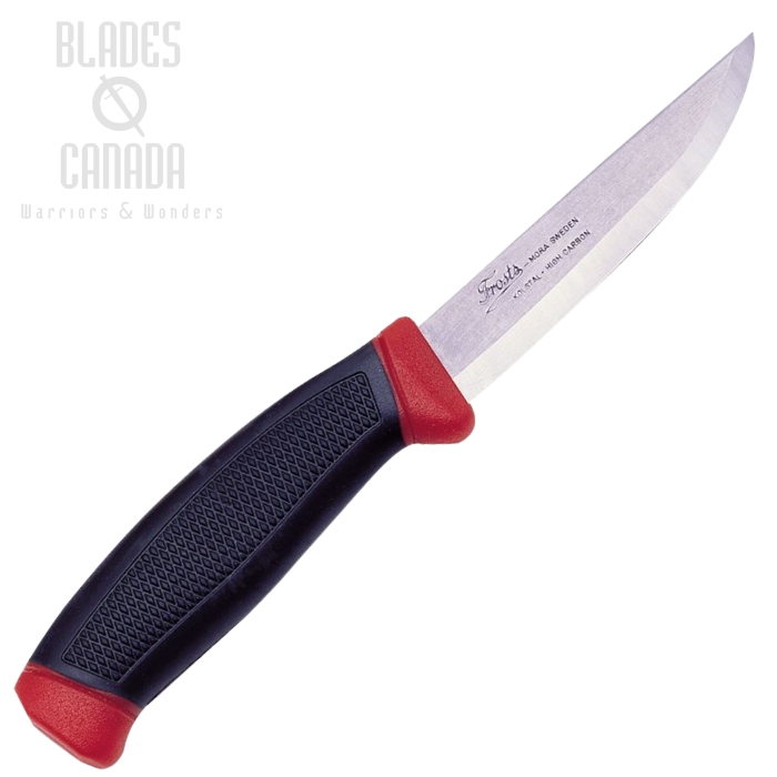 (image for) Mora Clipper 840 Fixed Blade Knife, Black/Red Handle, 100-0245