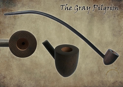 MacQueen Pipes 'The Gray Pilgrim' - Briar Wood - Click Image to Close