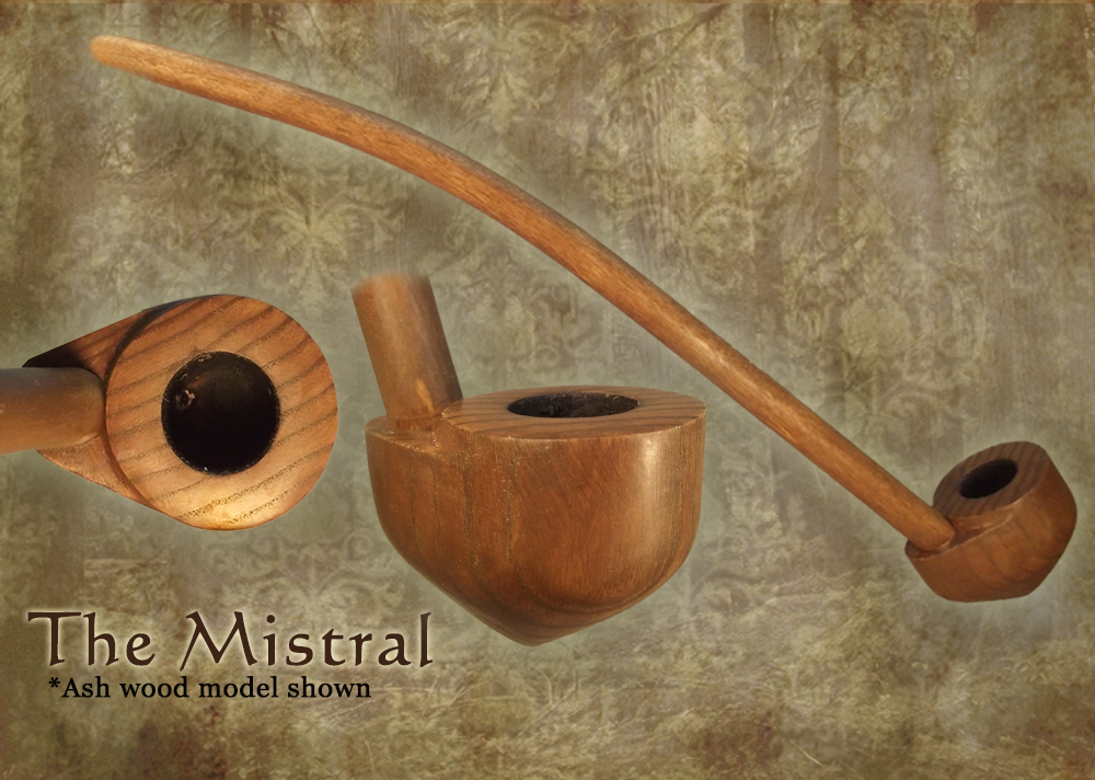 MacQueen Pipes 'The Mistral' - Ash Wood