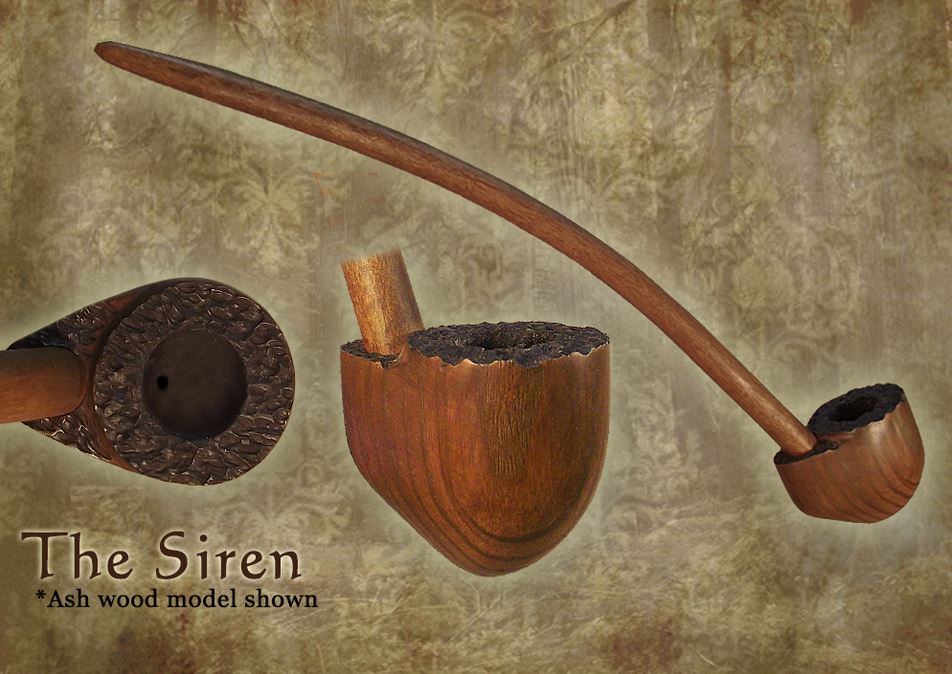MacQueen Pipes 'The Siren' - Ash Wood - Click Image to Close