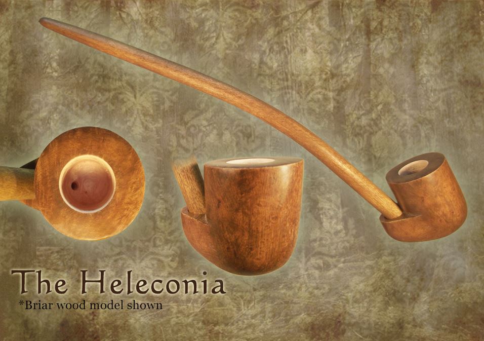 MacQueen Pipes 'The Heleconia' - Briar Wood - Click Image to Close